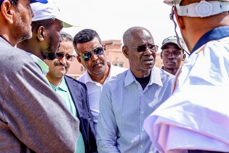 Programme de développement de Nouakchott: le Ministre de l'Habitat visite les travaux de 7 projets éducatifs