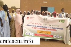 Boghé/ROSA organise une caravane de sensibilisation et de plaidoyer pour le respect des Droits des femmes