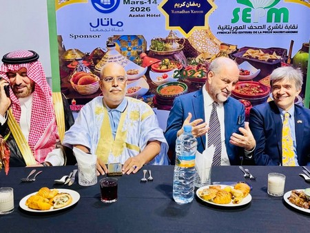 Mauritanie: Presse, diplomatie et coopération : l’Iftar annuel des éditeurs marque les esprits à Nouakchott
