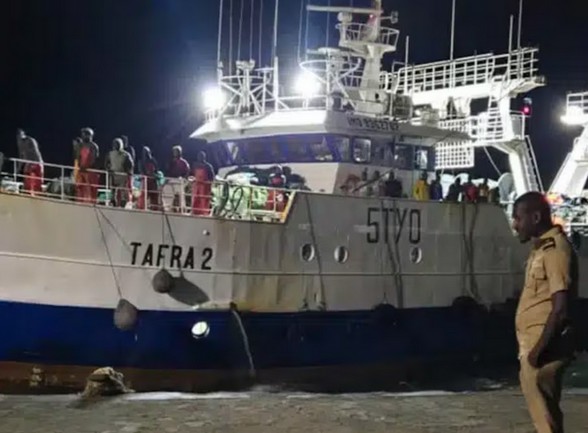 Collision au large de la Mauritanie: un Espagnol et un Russe en garde à vue