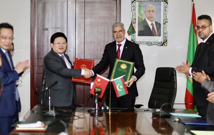 Signature d’un accord de coopération économique et technique entre la Mauritanie et la Chine