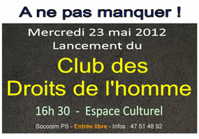 Espace Culturel Diadié Tabara Camara  -  Club des Droits de l'Homme. 