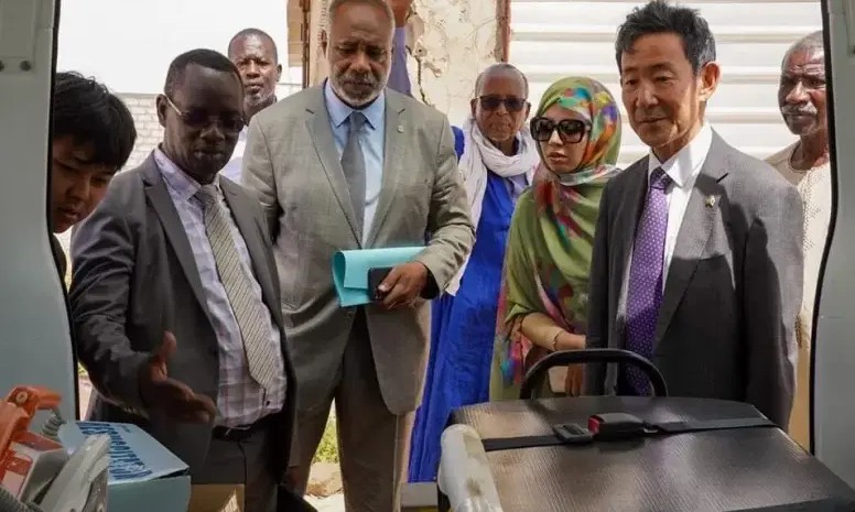 Un don japonais : des ambulances et des équipements médicaux pour le ministère de la santé 