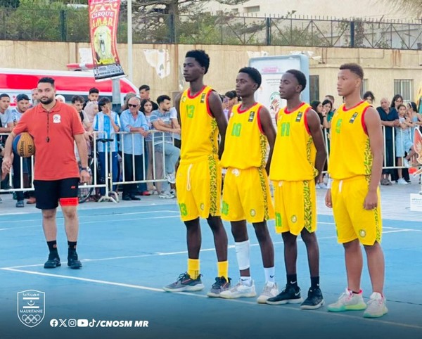 Basket 3x3 – Jeux scolaires africains 2025 : Les Mourabitounes U16 enchaînent une deuxième défaite 