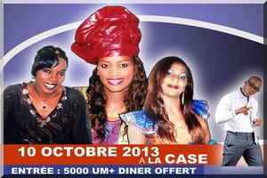  Abdou Guitté Seck : l’artiste sénégalais se produira à La Case le 10 octobre 2013 dans le cadre d’un gala de charité