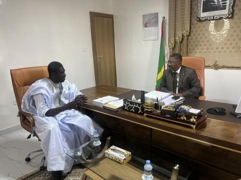 Préparatifs de la 18ème édition du festival Assalamalekum, Monza rencontre des membres du gouvernement