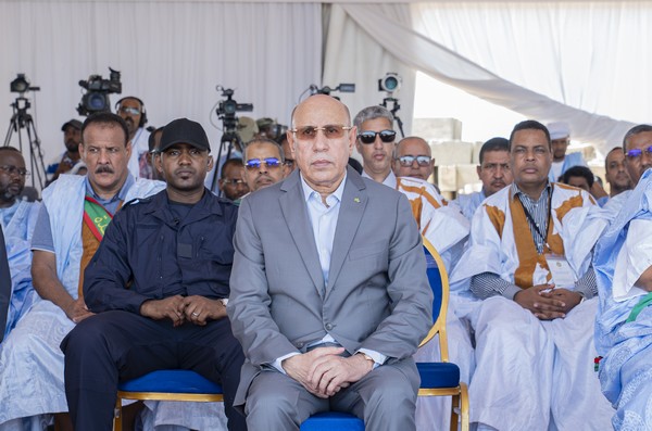 Inauguration d’une station de filtration et pose de la 1ere pierre du projet d’extension des installations côtières d’Aftout