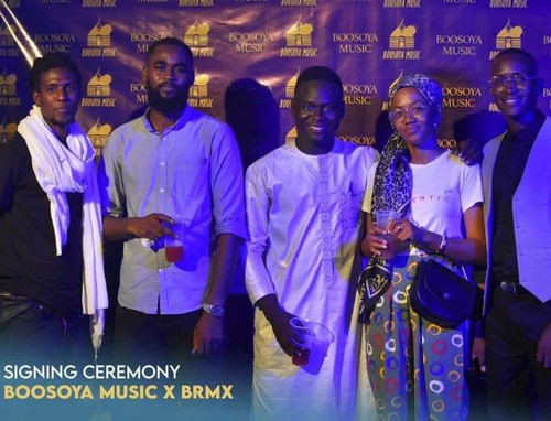 Culture: Le rappeur BRMX et le label musical Bossoya signent un contrat