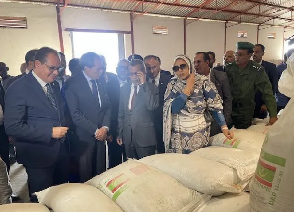 Don marocain à la Mauritanie : 5000 tonnes d’engrais 