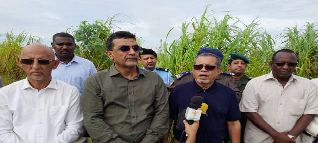 Le Ministre de l'Agriculture satisfait de l’avancée des travaux en cours dans les zones d’aménagement